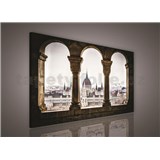 Obraz na plátně Budapešť 100 x 75 cm