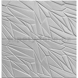Samolepící pěnové 3D panely rozměr 70 x 70 cm, krystal bílý