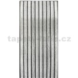 Samolepící PVC 3D panely rozměr 60 x 30 cm, lamely šedé