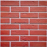 Samolepící PVC 3D panely rozměr 30 x 30 cm, cihla červená klasik - POSLEDNÍ KUSY