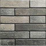 Samolepící PVC 3D panely rozměr 30 x 30 cm, cihla šedá s černou spárou - POSLEDNÍ KUSY