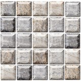 Samolepící PVC 3D panely rozměr 30 x 30 cm, mozaika hnědo-šedá - POSLEDNÍ KUSY