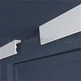 Dekorační garnýžová záclonová lišta XPS EK-1 2000 x 60 x 120 mm