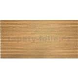 Obkladové panely 3D XPS dřevěný obklad zlatý rozměr 100 x 50 cm - POSLEDNÍ KUSY
