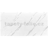 Stropní panely 3D XPS mramor Calacatta šedo-bílý rozměr 100 x 50 cm