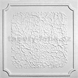 Stropní panely 3D EPS ANTIK S bílý rozměr 50 x 50 cm
