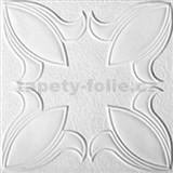 Stropní panely 3D EPS IRIS Z bílý rozměr 50 x 50 cm