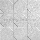 Stropní panely 3D EPS OKTA S bílý rozměr 50 x 50 cm