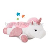 Dětská lampička s projektorem - jednorožec Unicorn - 3 barvy, 45min., 3 typy projekce