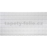 Obkladové panely 3D PVC rozměr 960 x 480 mm obklad bílý velký