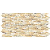 Obkladové panely 3D PVC rozměr 980 x 480 mm obklad s mušlemi  - POSLEDNÍ KUSY
