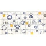 Obkladové panely 3D PVC rozměr 960 x 485 mm kuchyňský motiv - POSLEDNÍ KUSY