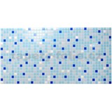 Obkladové 3D PVC panely rozměr 955 x 480 mm mozaika modrá