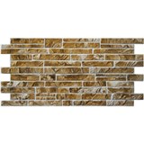 Obkladové panely 3D PVC rozměr 1025 x 495 mm ukládaný horský kámen
