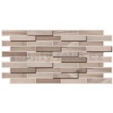 Obkladové panely 3D PVC rozměr 980 x 480 mm parkety šedé