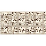 Obkladové panely 3D PVC rozměr 955 x 480 mm mozaika hnědo-šedá - POSLEDNÍ KUSY