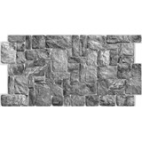 Obkladové panely 3D PVC rozměr 980 x 490 x 0,3 mm ukládaný kámen přírodní šedý