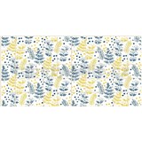 Obkladové panely 3D PVC rozměr 964 x 480 mm modro-žlutý floral