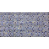 Obkladové panely 3D PVC rozměr 955 x 480 mm fialová mozaika
