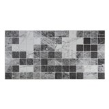 Obkladové panely 3D PVC rozměr 957 x 482 mm Travertin šedý