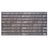 Obkladové panely 3D PVC  kamenné pásy tmavě šedé rozměr 970 x 500 mm