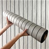 Samolepící lamely na zeď na pěnovém podkladu světle šedé rozměr 280 x 60 cm