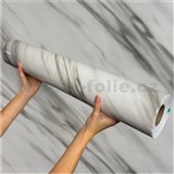 Samolepící panel na zeď na pěnovém podkladu mramor šedý rozměr 280 x 60 cm