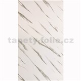 Samolepící panely na zeď na pěnovém podkladu mramor světle šedý rozměr 100 x 60 cm