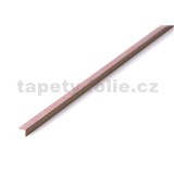 Profil mozaika hnědá, tloušťka 2,5 mm, rozměr 900 x 8 mm - POSLEDNÍ KUSY