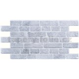 Obkladové panely 3D PVC rozměr 951 x 495 mm, cihla šedá - POSLEDNÍ KUSY
