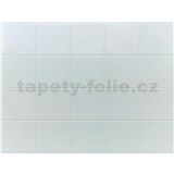 Obkladové panely 3D PVC rozměr 440 x 580 mm obklad malý bílý