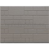 Obkladové panely 3D PVC rozměr 440 x 580 mm nepravidelný obklad strukturovaný šedý