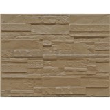 Obkladové panely 3D PVC rozměr 440 x 580 mm ukládaný kámen hnědý
