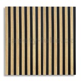 Samolepící panely na zeď lamely na pěnovém podkladu světle hnědé rozměr 66,5 x 66,5 cm