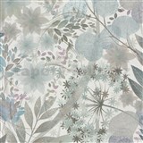 Vliesové tapety na zeď Secret Garden stylizované listy zelené