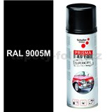 Sprej AUTO SUPERACRYL 400ml RAL 9005M barva černá matná