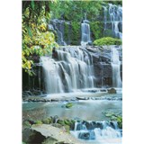 Vliesové fototapety Pura Kaunui Falls rozměr 124 cm x 184 cm