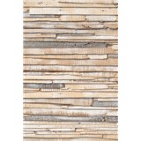 Vliesové fototapety bílené dřevo rozměr 124 cm x 184 cm - POSLEDNÍ KUSY