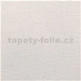 Vinylové tapety na zeď IMPOL Timeless textilní struktura bílá