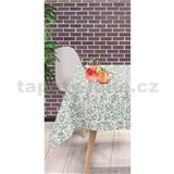 Ubrus metráž větvičky zelené