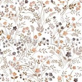 Ubrus metráž větvičky hnědé