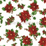 Ubrus metráž vánoční hvězda