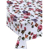 Ubrusy návin 20 m x 140 cm pivoňky růžovo-fialové