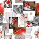 Ubrus metráž vánoční motiv X.-POSLEDNÍ METRY