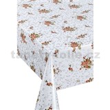 Ubrus metráž růžičky s popínavými lístky