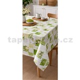 Ubrus metráž patchwork kopretiny