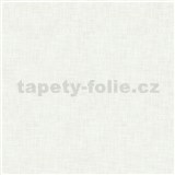 Vliesové tapety na zeď bílá s nepravidelnými čárkami